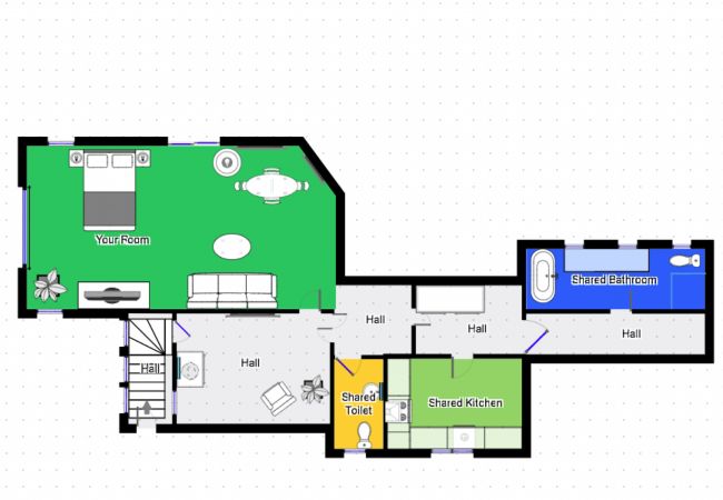 Rent by room in Frederikshavn - aday - Beautiful Suite Rent by room in Frederikshavn - aday - Beautiful Suite